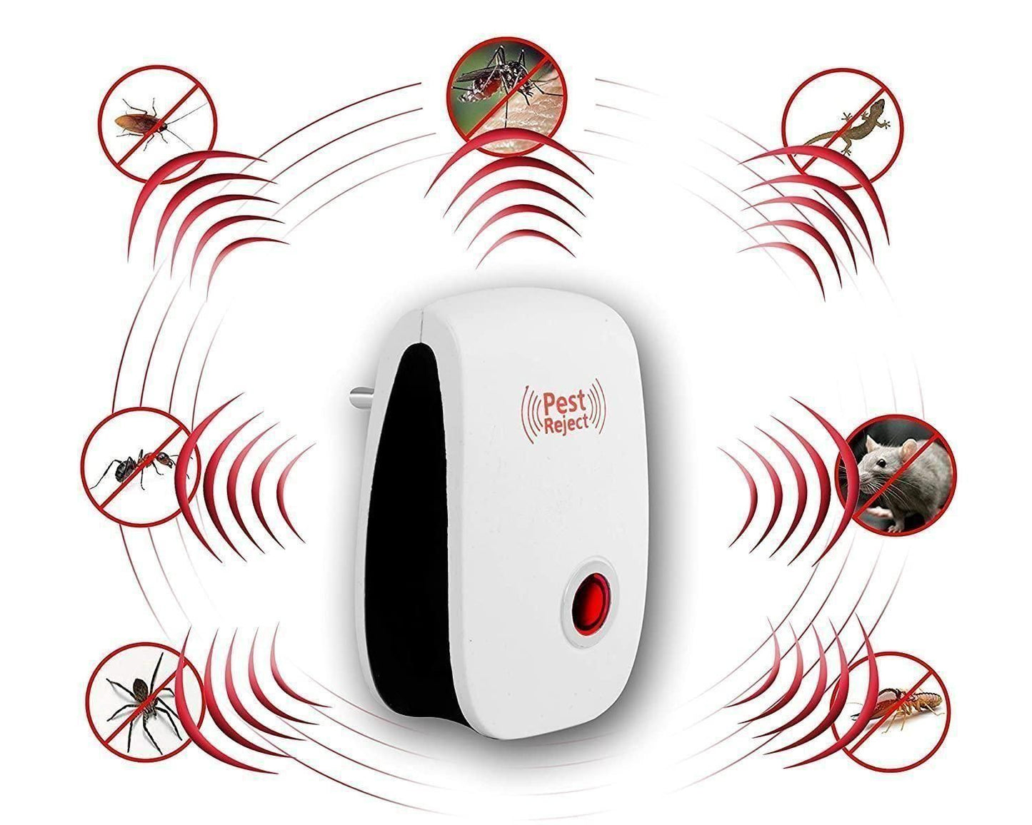 Ultrasonic Pest Repeller for Mosquito, Cockroaches(BUY 1 GET 1 FREE)