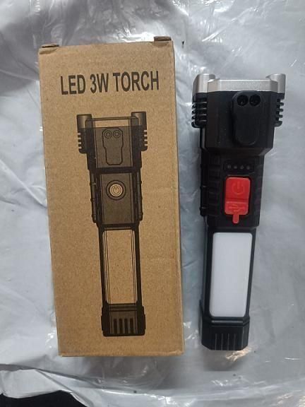 Multifunctional & Portable- Super LED Flashlight