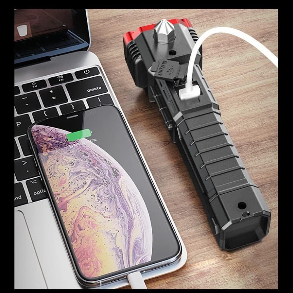 Multifunctional & Portable- Super LED Flashlight